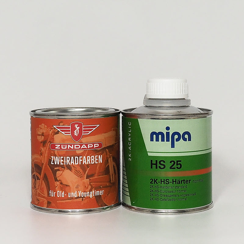 Zündapp-Farben Lackdose (250 ml) mit Härter